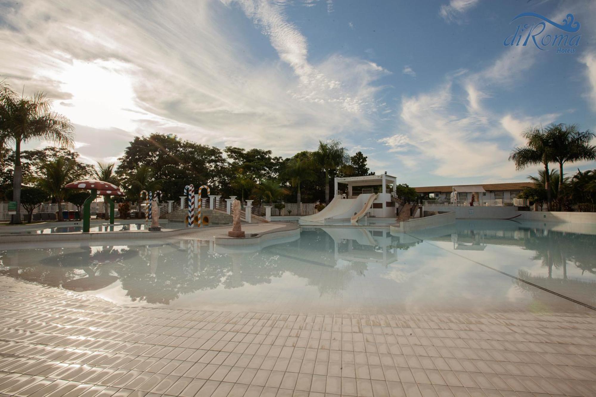 Di Roma Lacqua Caldas Novas Park 24H, Com Roupas De Cama E Banho Buitenkant foto