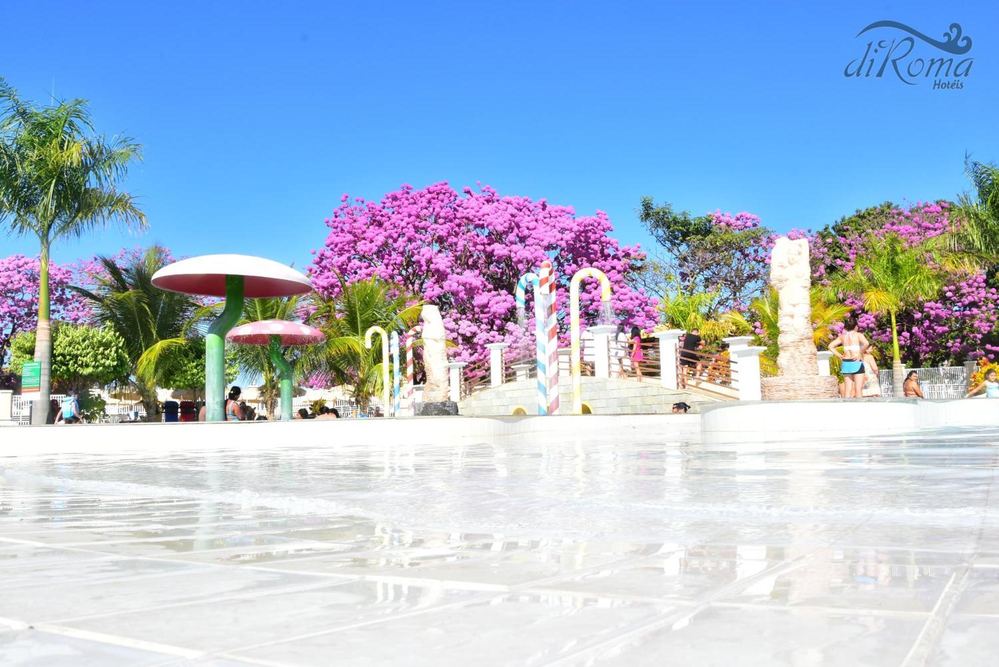Di Roma Lacqua Caldas Novas Park 24H, Com Roupas De Cama E Banho Buitenkant foto