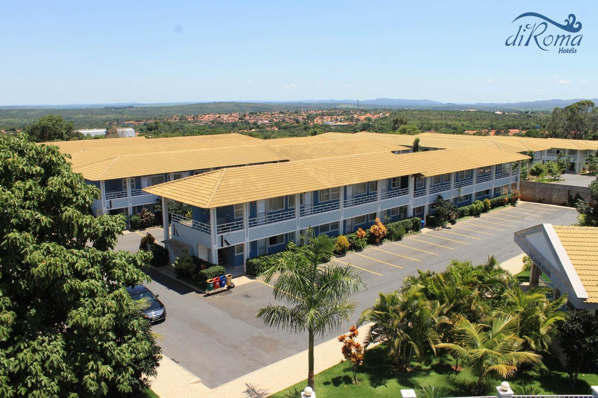 Di Roma Lacqua Caldas Novas Park 24H, Com Roupas De Cama E Banho Buitenkant foto